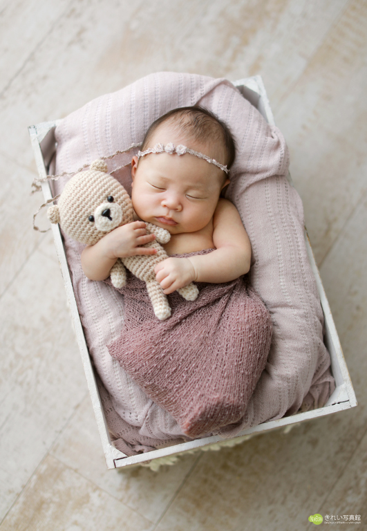New Born きれい写真館 ニューボーン 新生児 女の子 赤ちゃん